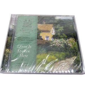 Mormon Tabernacle Choir Music CD Love is Spoken Here Songs of Heart and Home